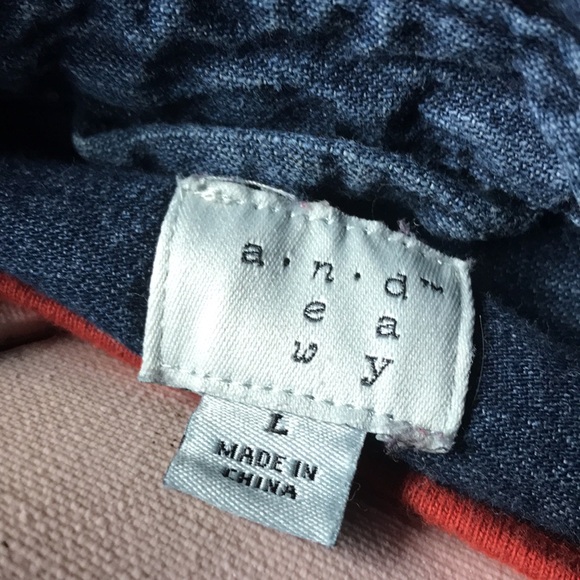 Blue Jean Blouse L. 100% Cotton. - Picture 2 of 4